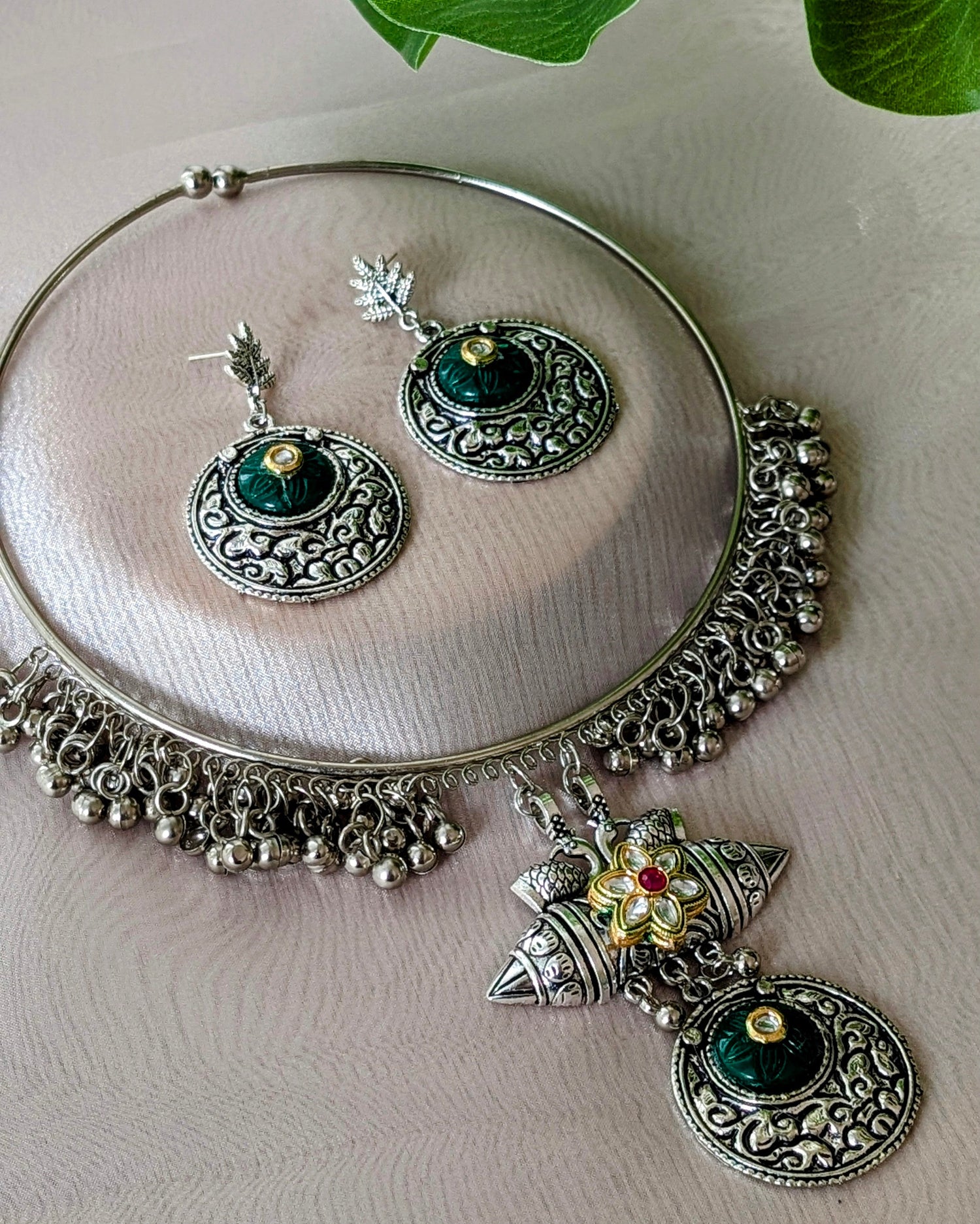 Oxidized Silver Necklaces