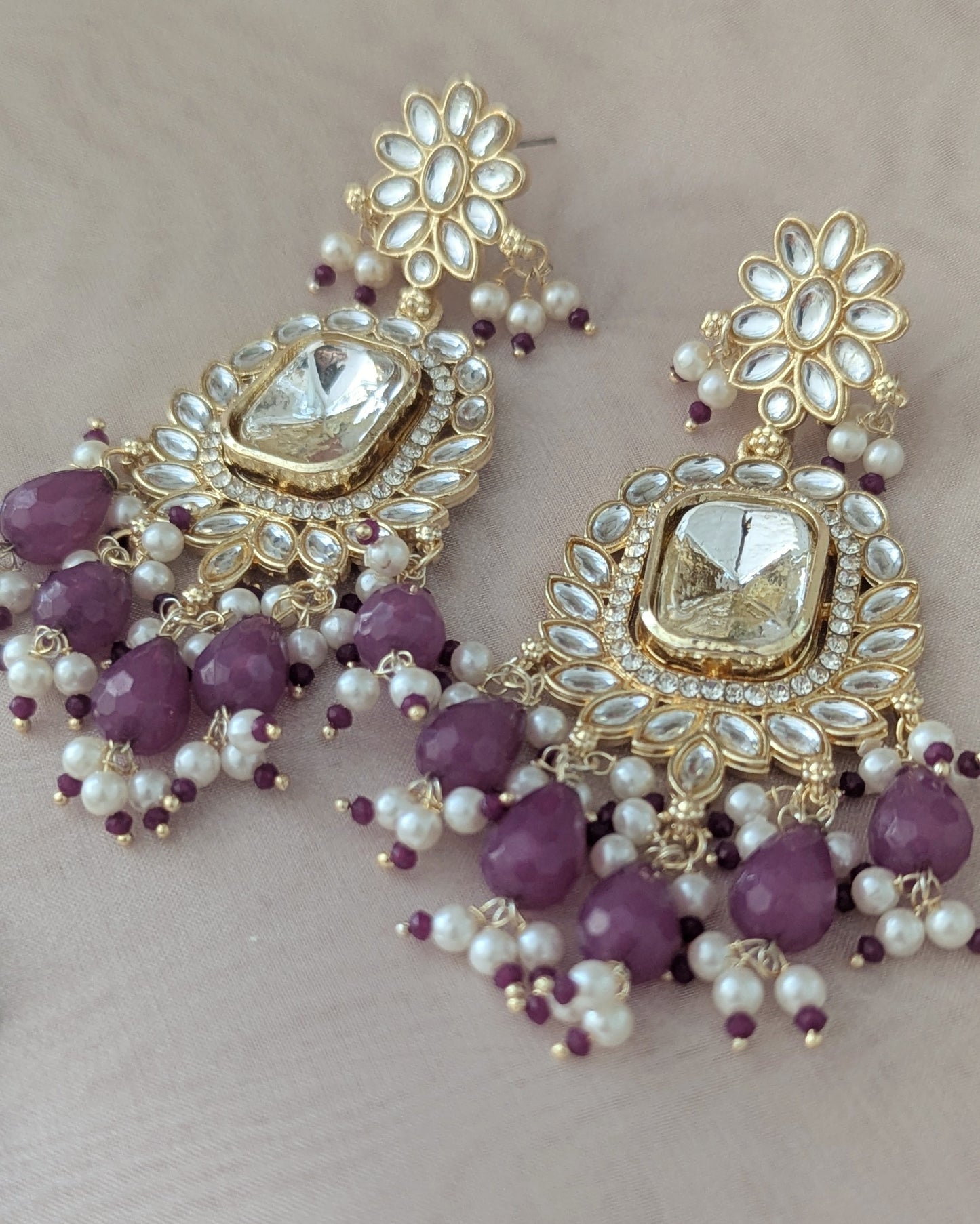 Preety Choker - Purple