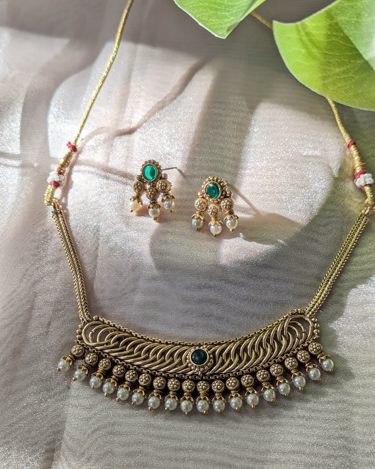Yashika Necklace - Green