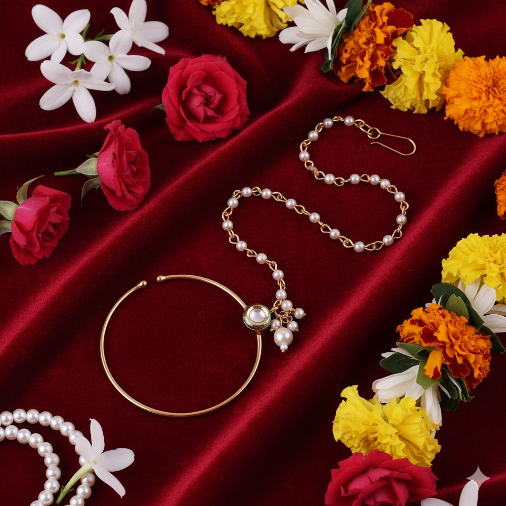 Samara Bridal Nath/Nose Ring