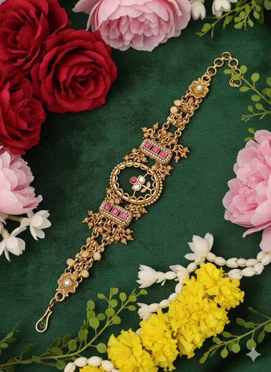 Lovepreet Golden Heritage Bracelet