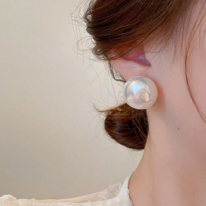 Pearl Stud Earrings