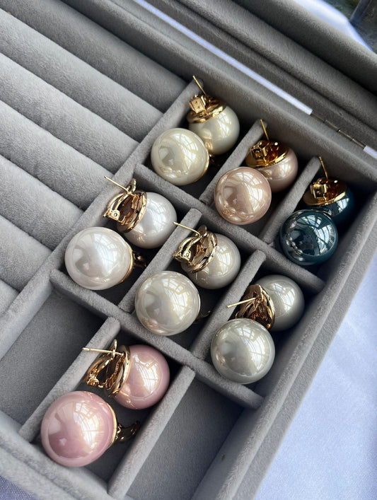 Pearl Stud Earrings