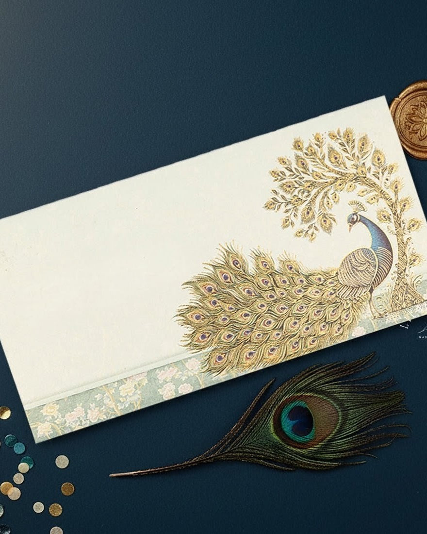 Money Envelopes - Peacock