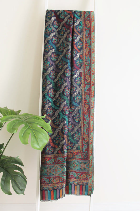Kani Shawl - Blue