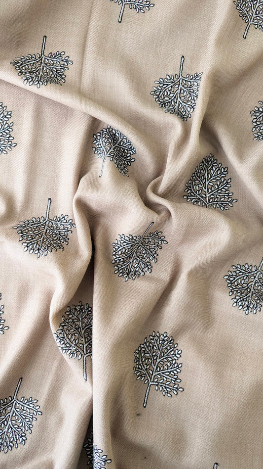 Kashmiri Embroidery Woolen Shawl