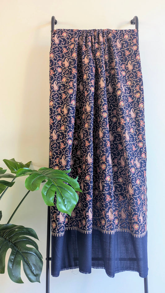Zari Shawl - Blue