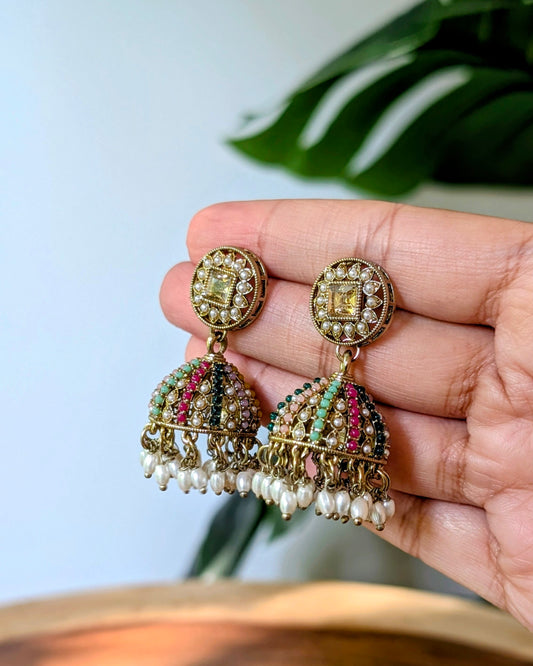 Ritvika Earrings - Multi