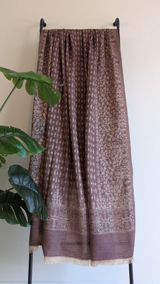 Gurnoor Shawl - Mauve