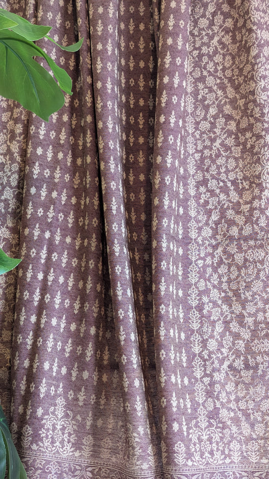 Gurnoor Shawl - Mauve