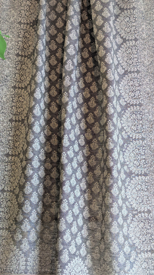 Gurnoor Stole - Dark Grey