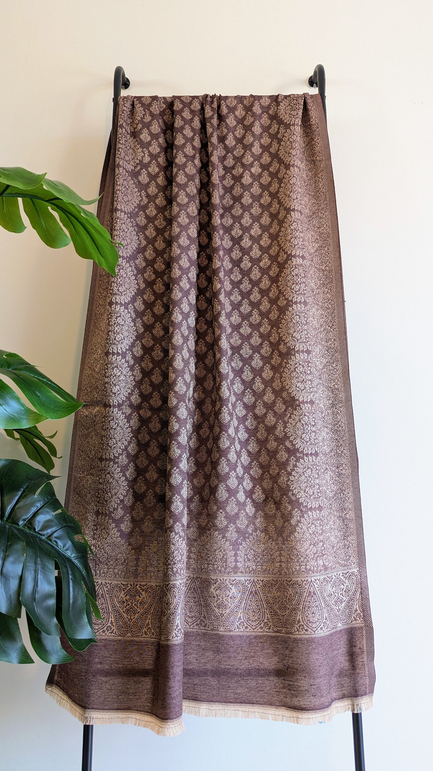 Mehnaaz Stole - Purple