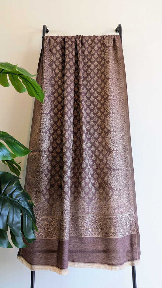 Mehnaaz Stole - Purple