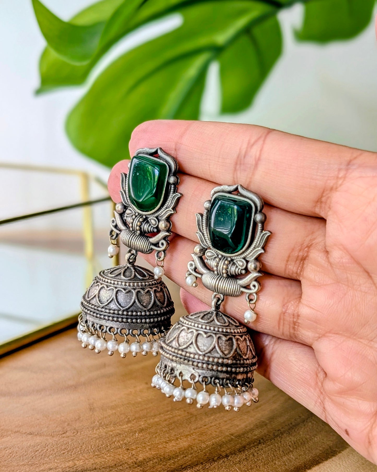 Vaani Jhumki - Green