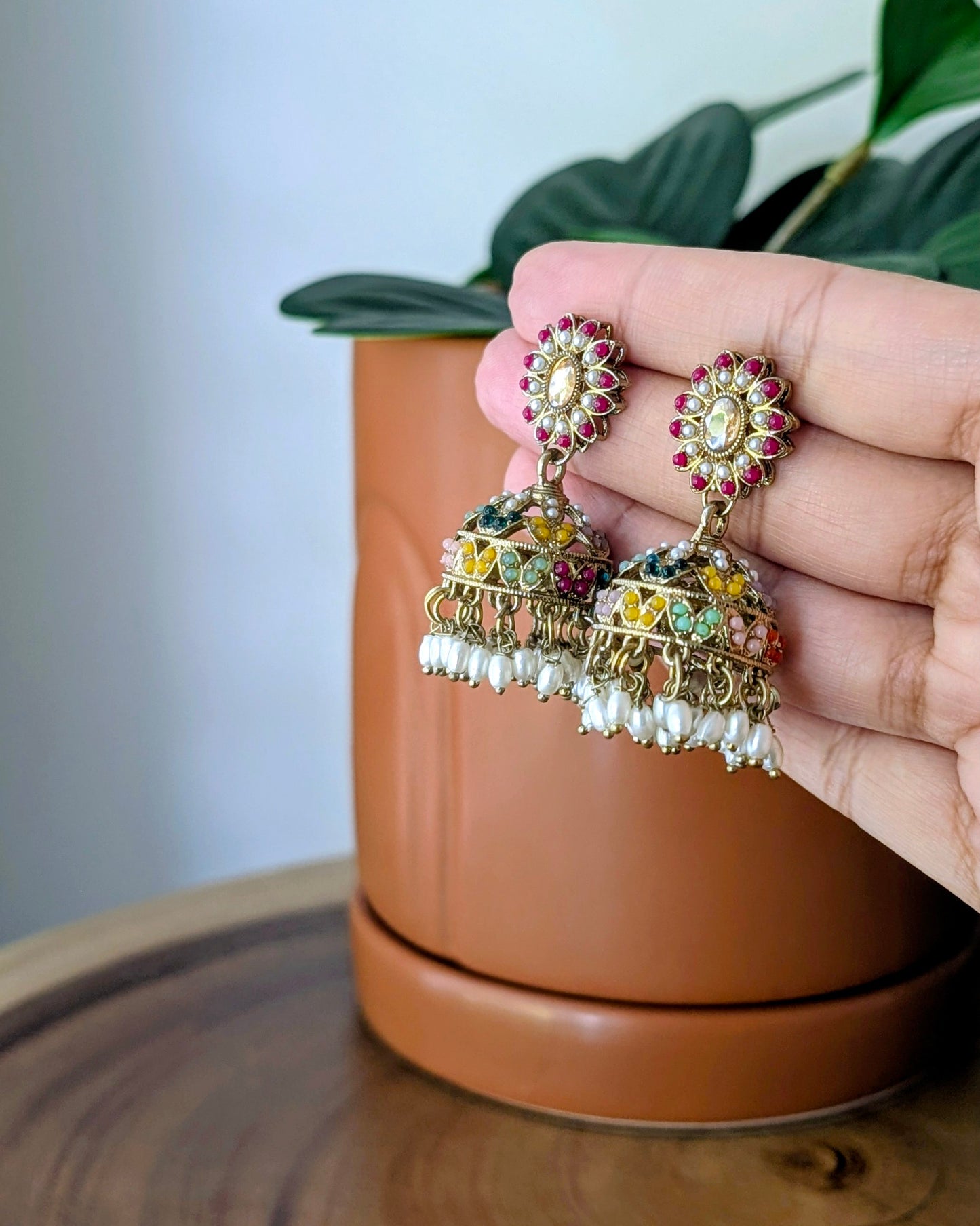 Dhwani Earrings - Multi