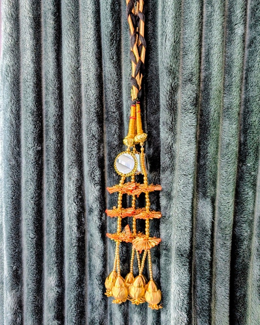 Punjabi Parandi - Mirror & Golden