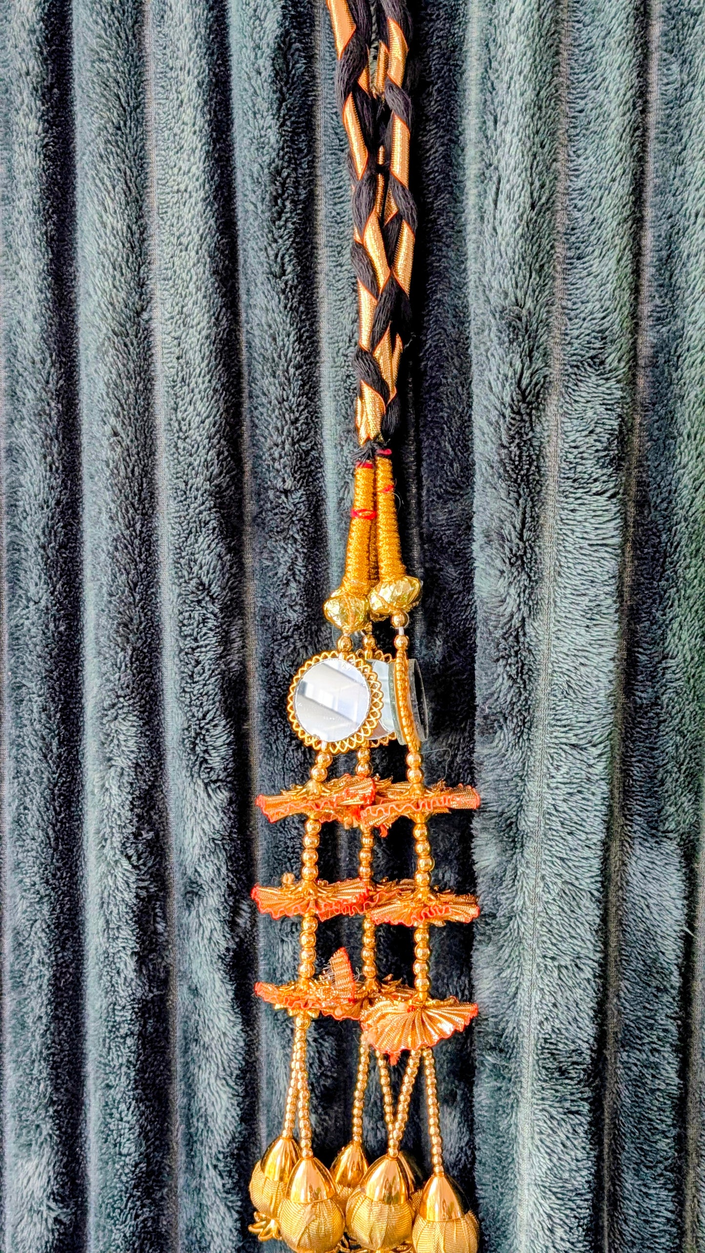 Punjabi Parandi - Mirror & Golden