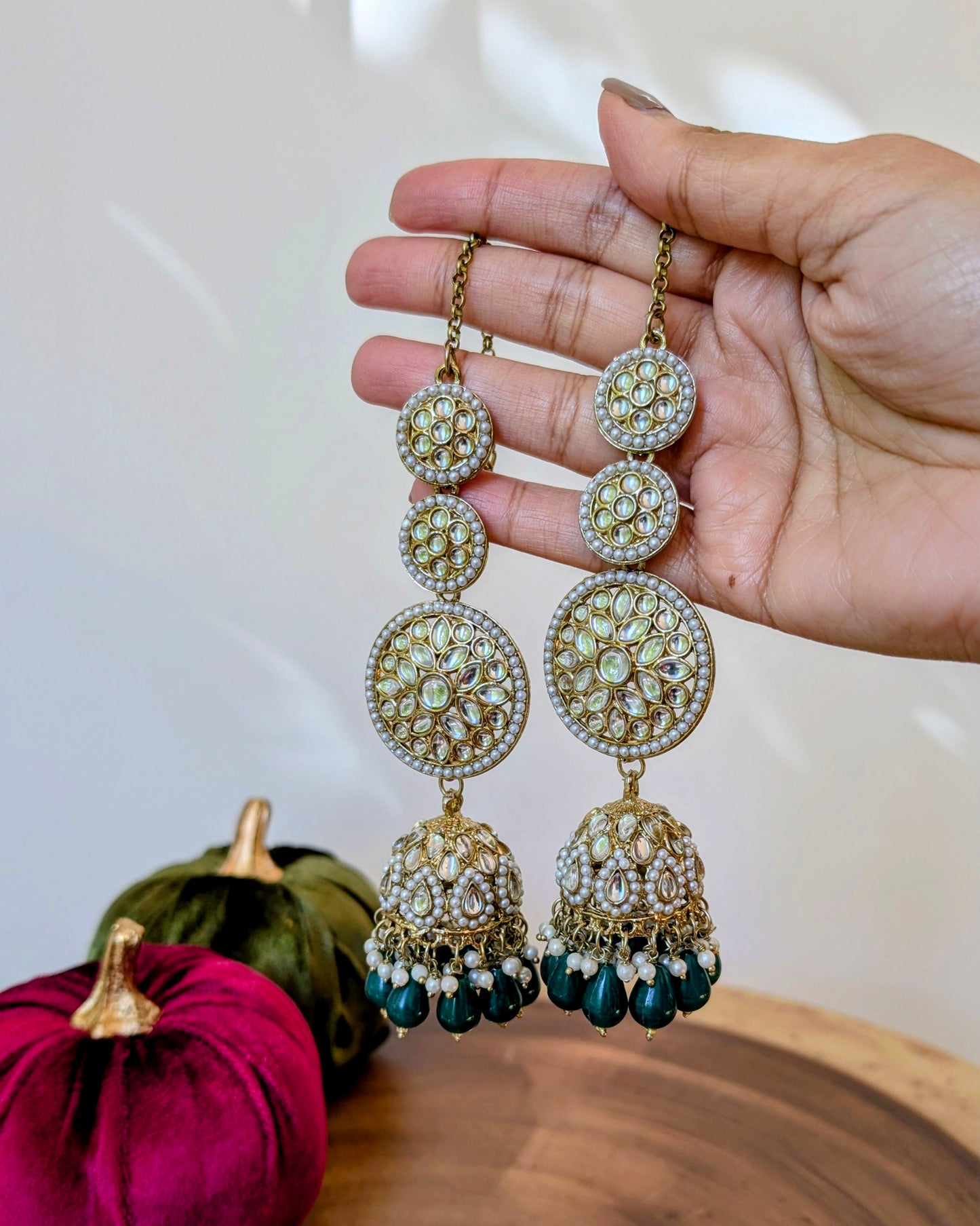 Ayesha Jhumka - Green