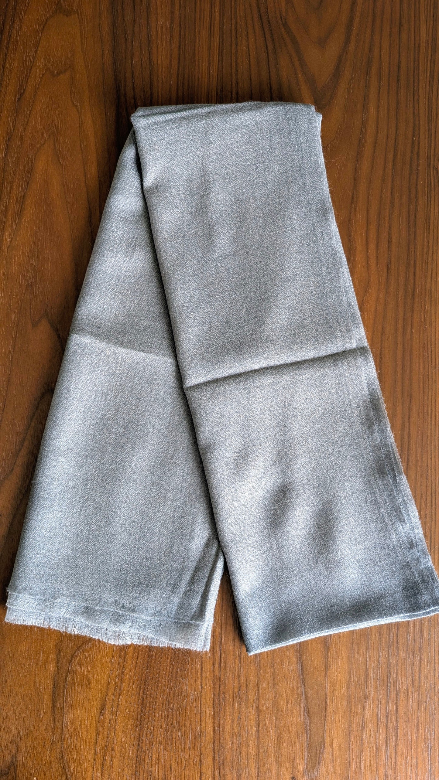Pure Pashmina Stole - Grey