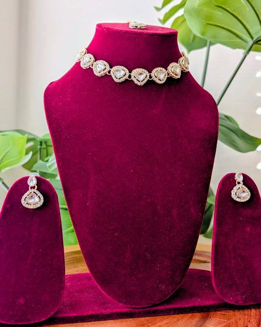 Krutika Polki Choker Necklace