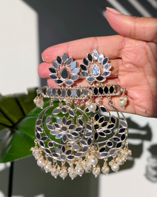 Avni Mirror Chandbali