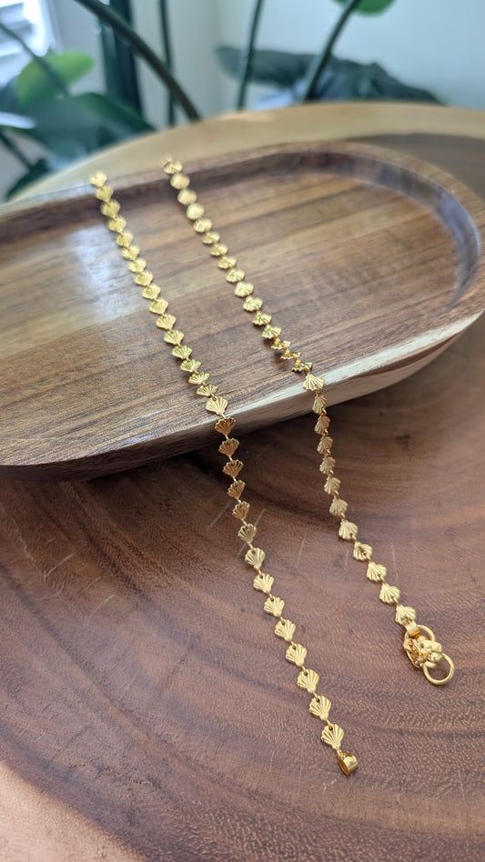 Abha Golden Anklets