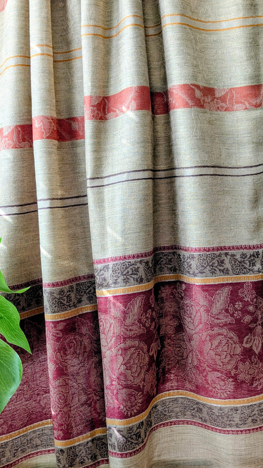 Unisex Beige Shawl