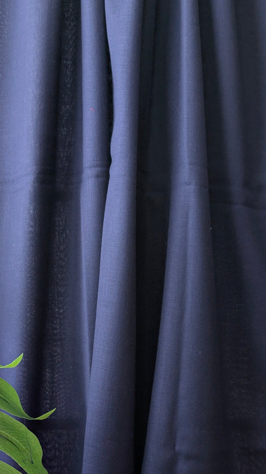 Plain Shawl - Blue