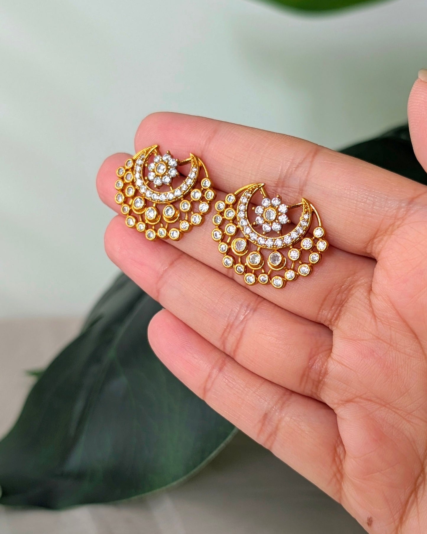 Chaand Heritage Victorian Studs
