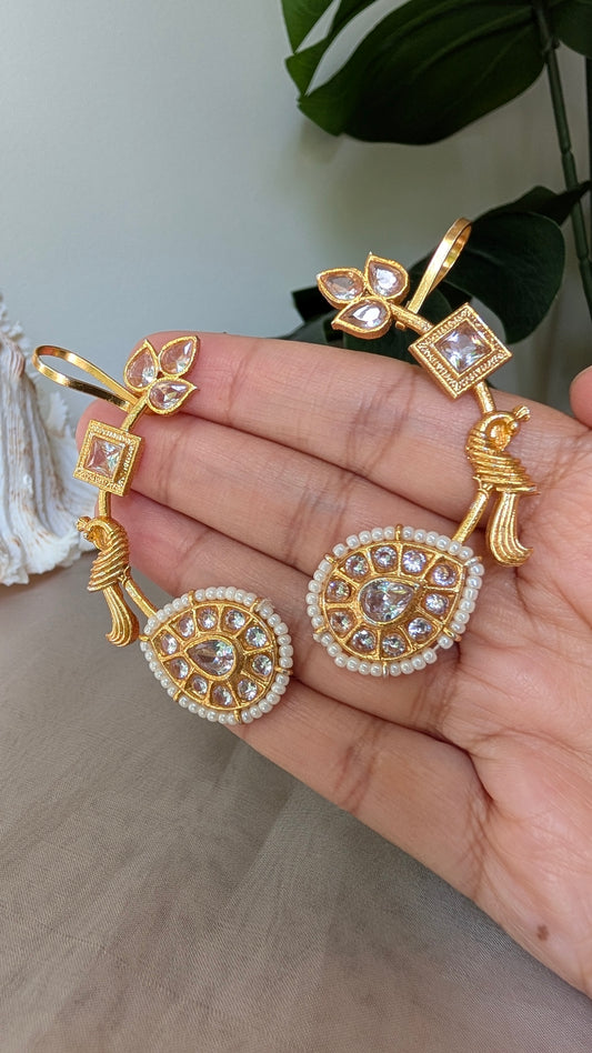 Tia Premium Earcuff Earrings - Gold