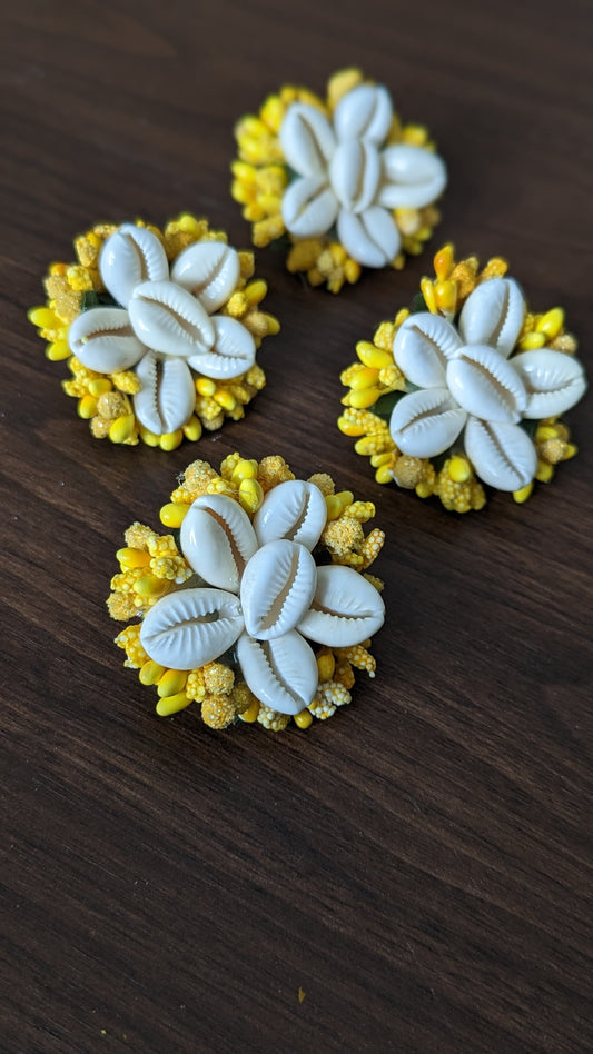 Seashell Rings - Yellow