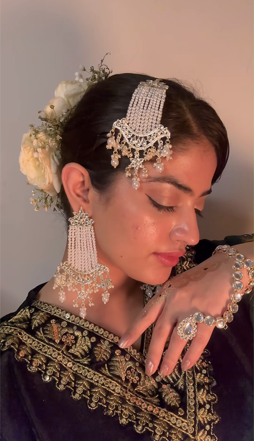 Jhoomar Earrings Set