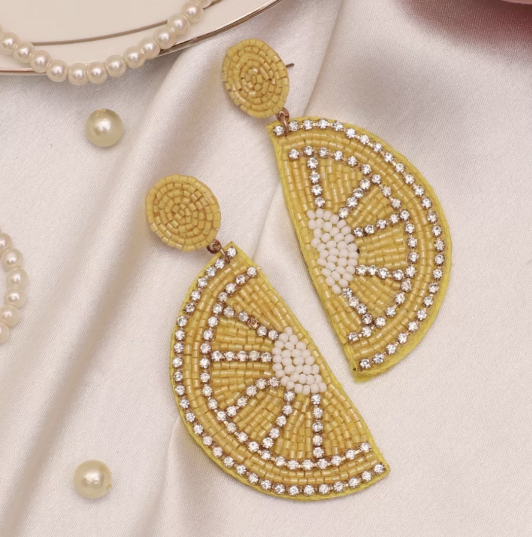 Lemon Earrings