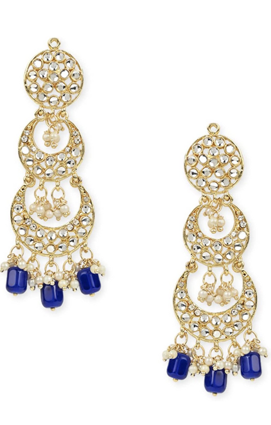 Misha Earrings - Blue