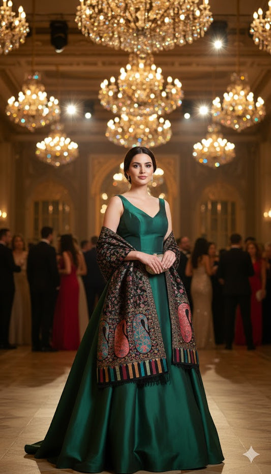 Sparkle & Style: The Ultimate Guide to Perfect Pashminas for Your Evening Glamour