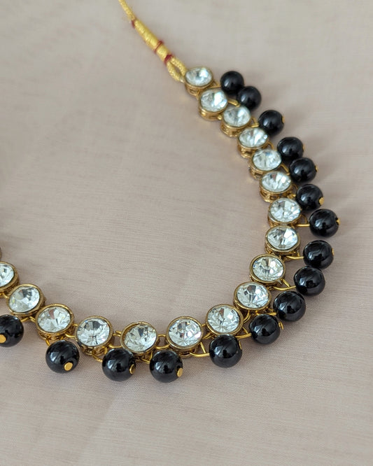 Kashaf necklace - Black
