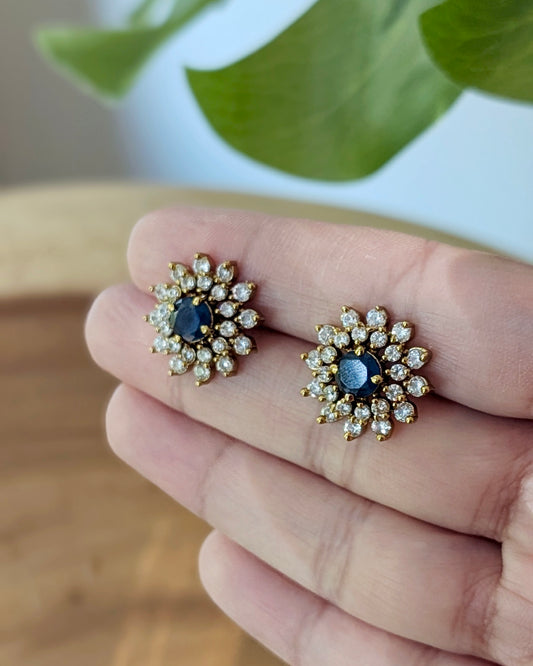 Saanjh Studs - Blue