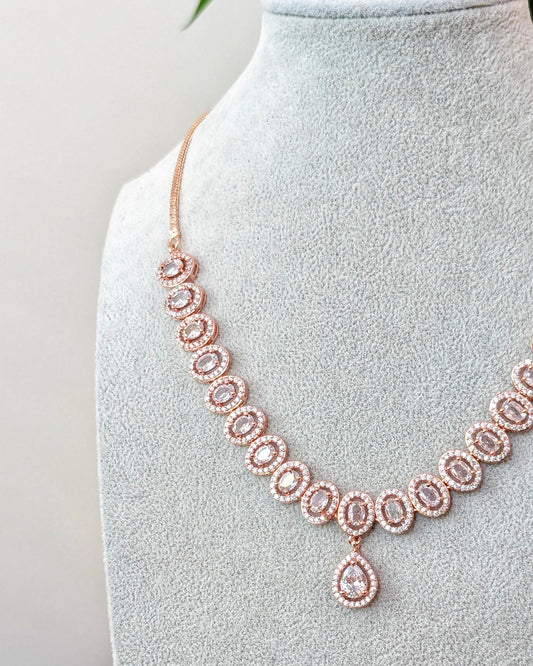 Sasha Rose Gold Necklace