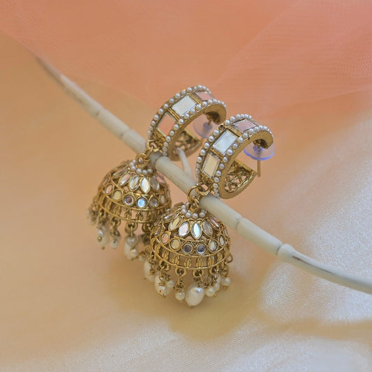 Mirror Jhumkis