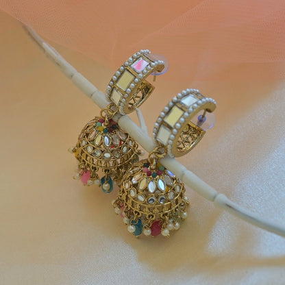 Mirror Jhumkis