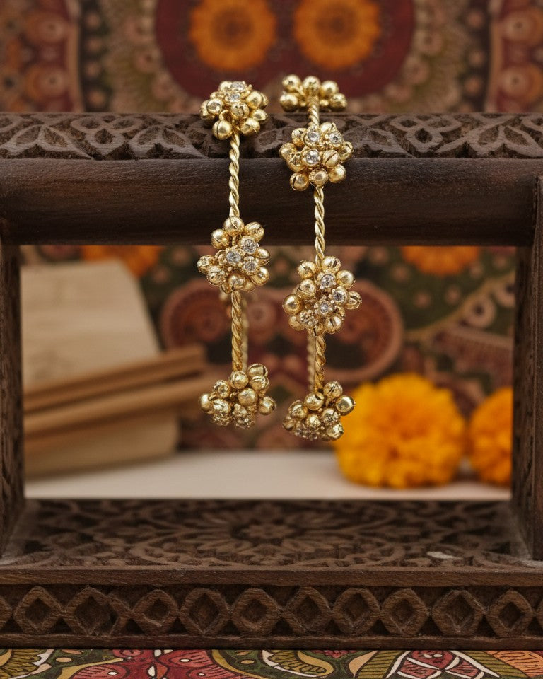 Golden ghungroo bangles, viral kashmiri ghungroo bangles. Available for Pickup in Ajax ontario canada. Free shipping. Eid shopping, Eid look inspo, Online shopping, indian jewelry, costume jewelry, fashion jewelry