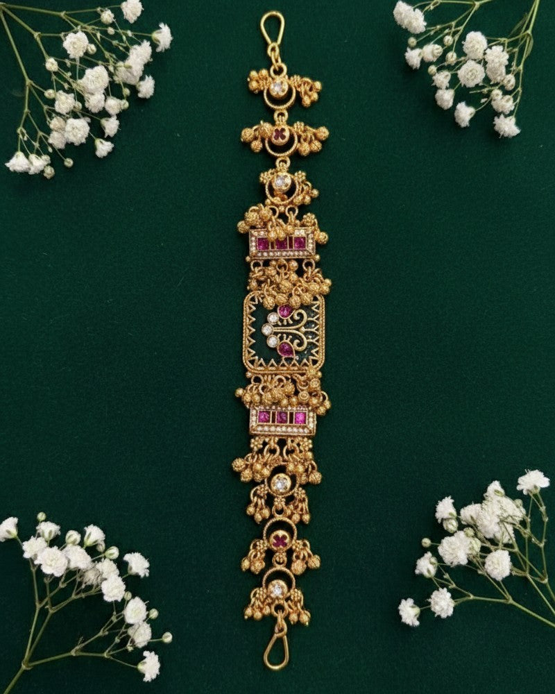 Anshpreet Golden Heritage Bracelet