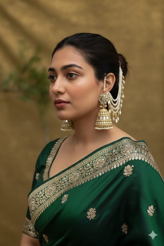 Gauri Premium Jadau Tikka Set