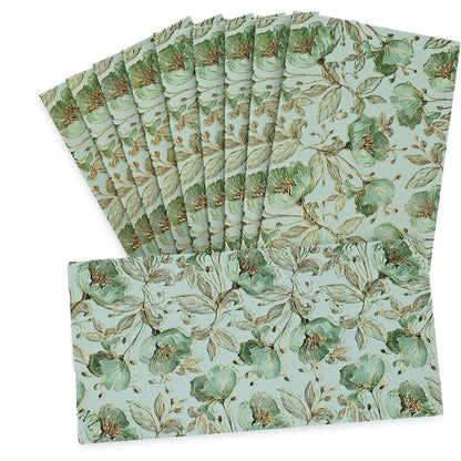 Shagun Envelopes - Floral Green