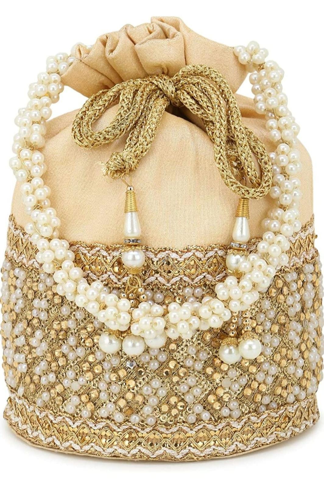 Potli Bag - Beige