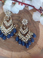 Load image into Gallery viewer, Deepika Two Layer Short Earrings
