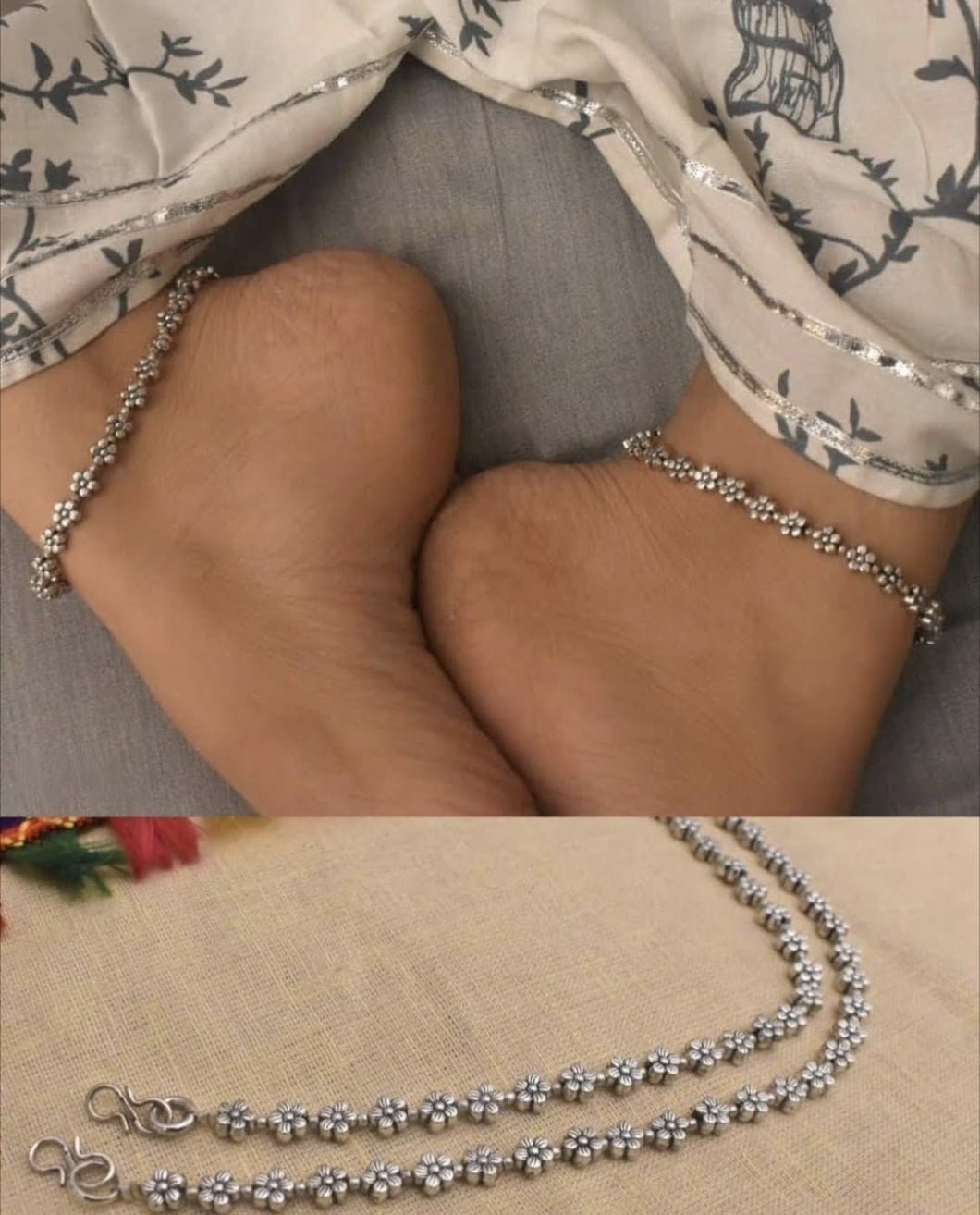 Floral Anklets