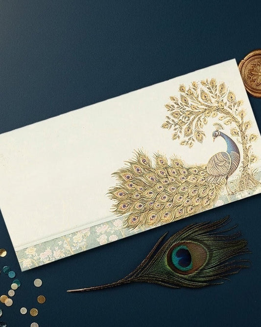 Money Envelopes - Peacock