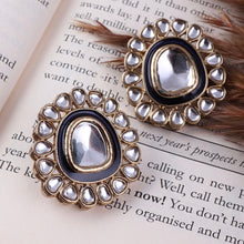 Load image into Gallery viewer, Devika Kundan Stud Earrings
