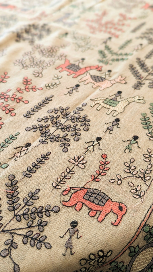 Kalamkari Stole